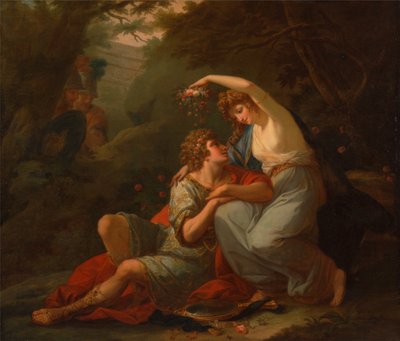 Rinaldo und Armida von Angelica Kauffmann